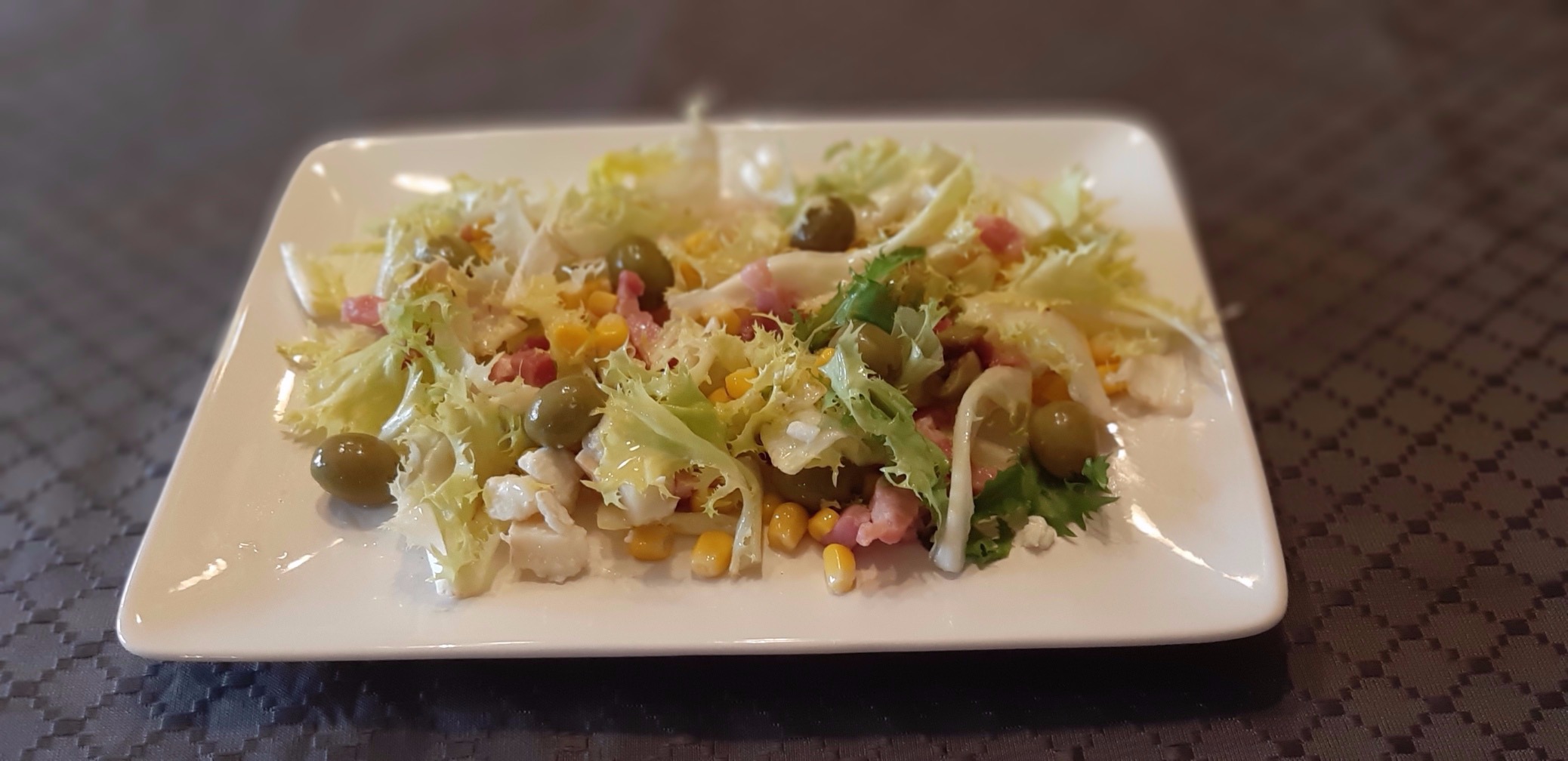 Salade d'endives et noix bio